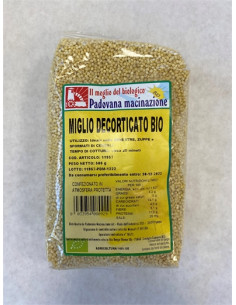 ORGANIC MILLET HULLED X GR....