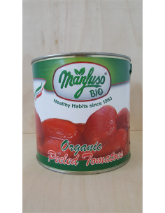 ORGANIC PEELED TOMATOES KG....